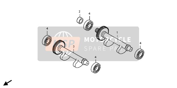 Honda FJS600A 2011 BALANCER for a 2011 Honda FJS600A